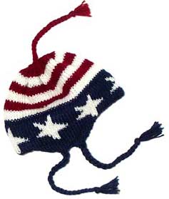 Stars and Stripes Doll Hat