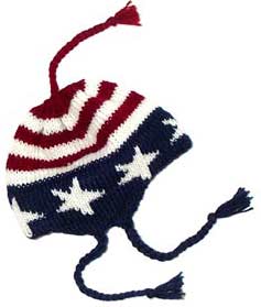Stars and Stripes Doll Hat