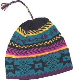 Geographic - Teals and Purples Hat
